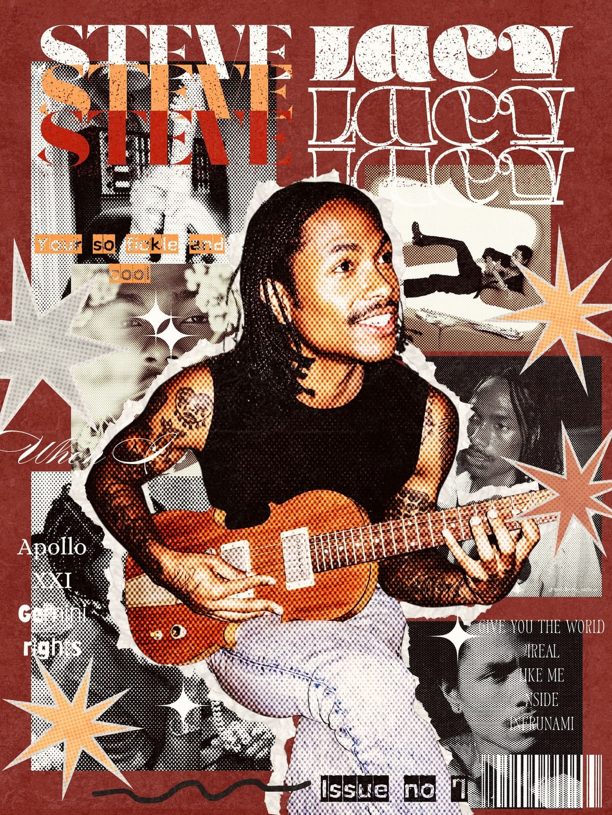 steve lacy poster design