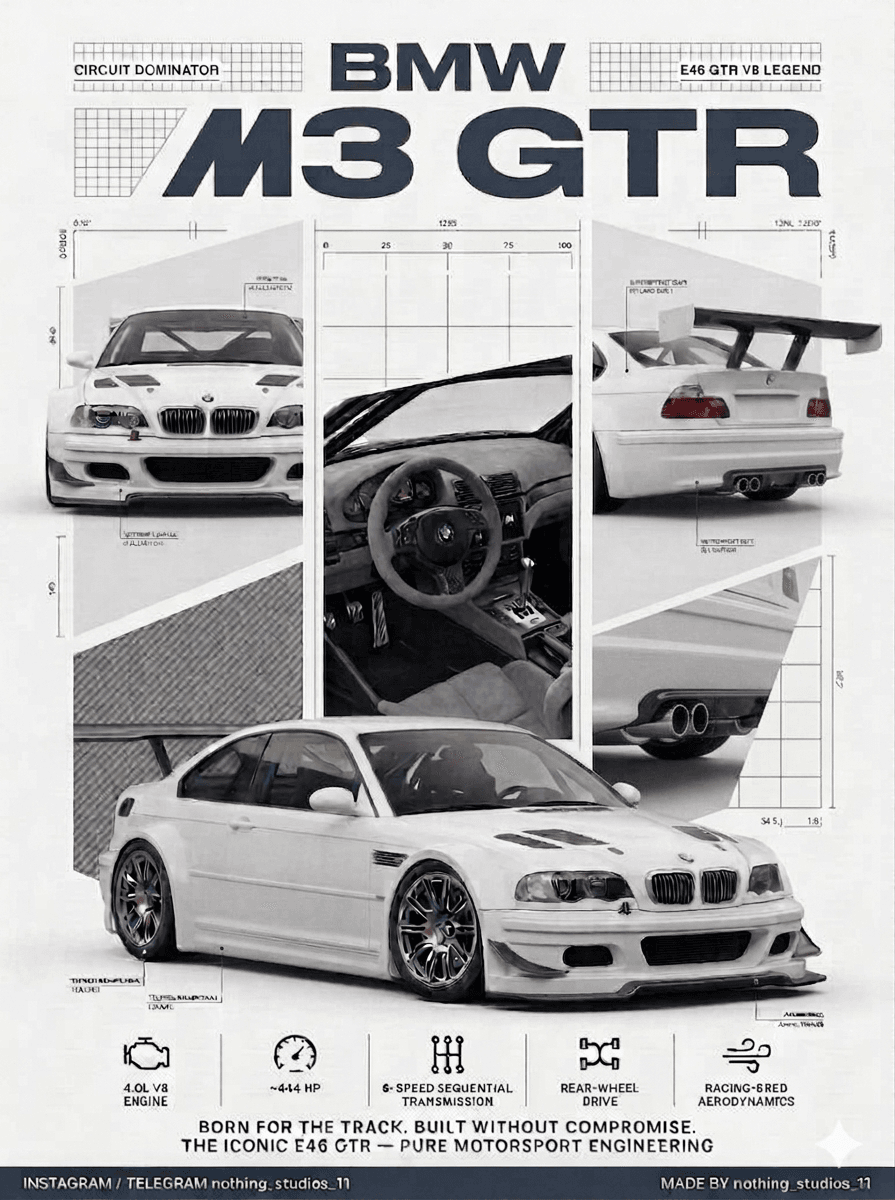 BMW M3 E46 GTR