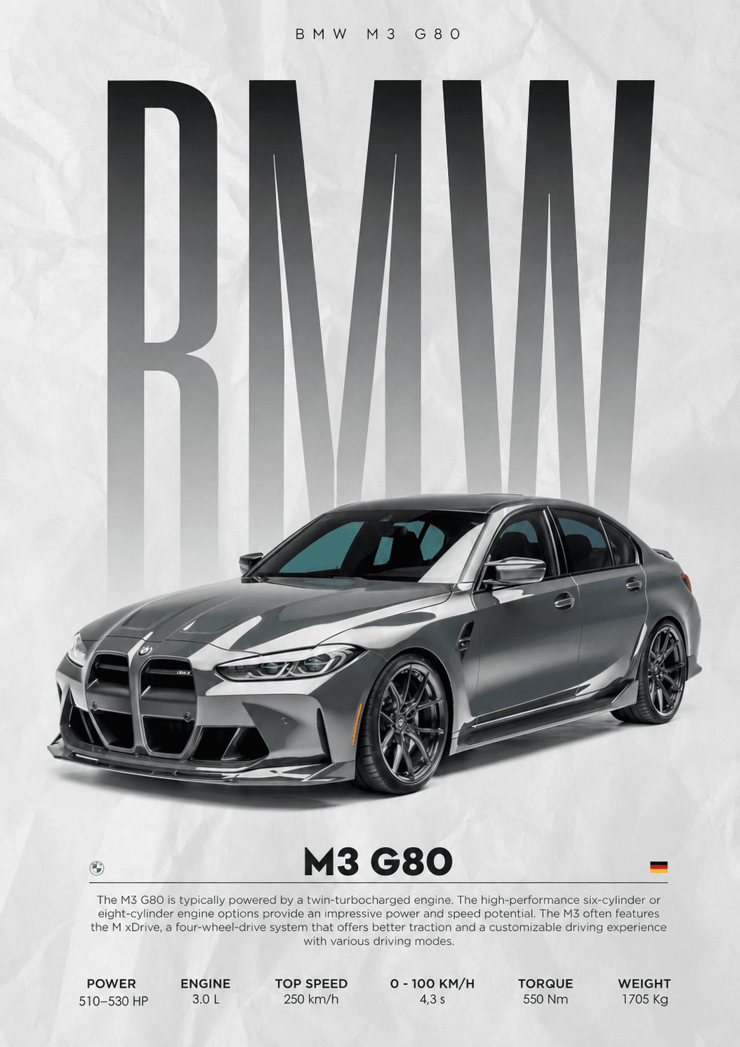 BMW M3 G80 – Luxury Performance Car | Ultimate Sports Sedan