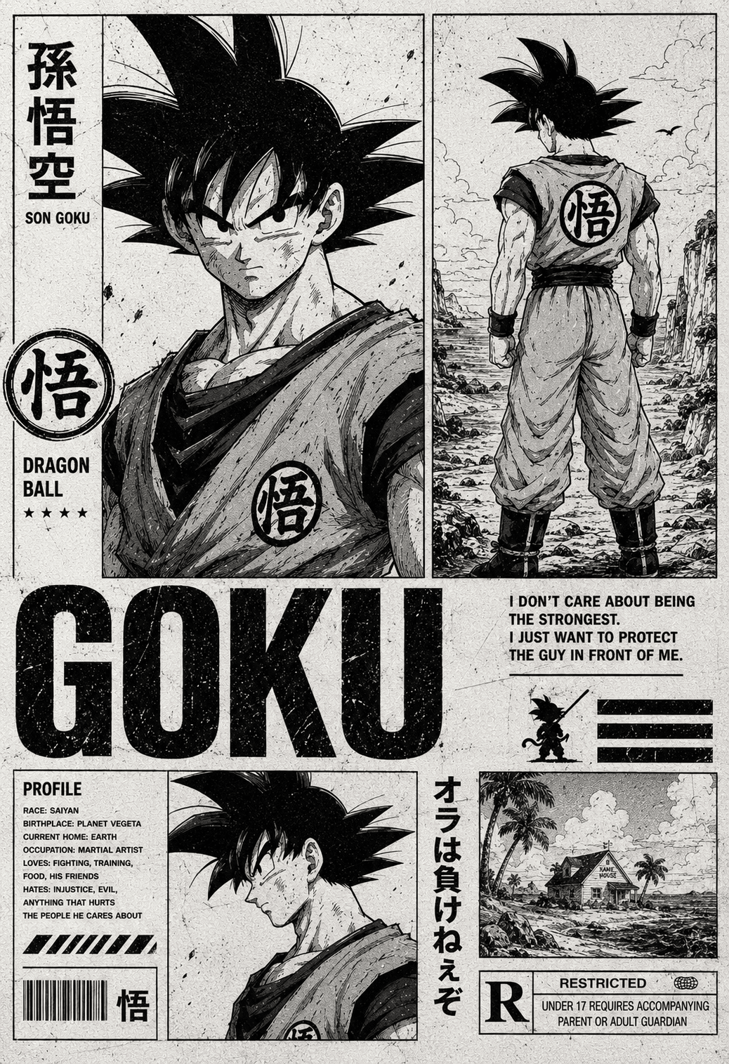 poster goku