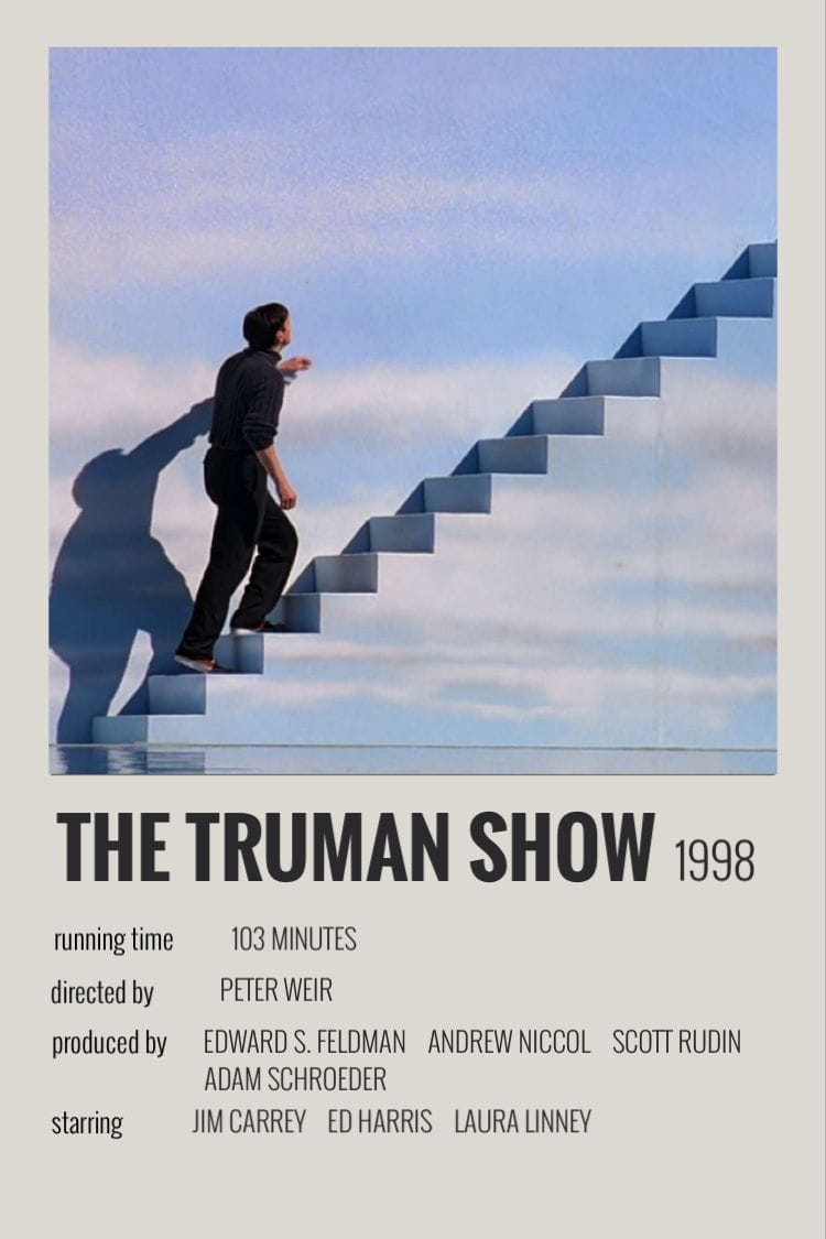 the truman show polaroid poster