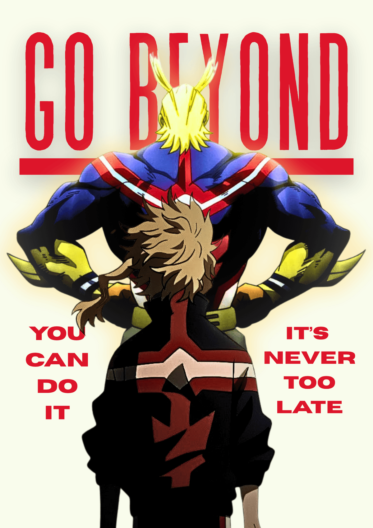 ALL MIGHT poster