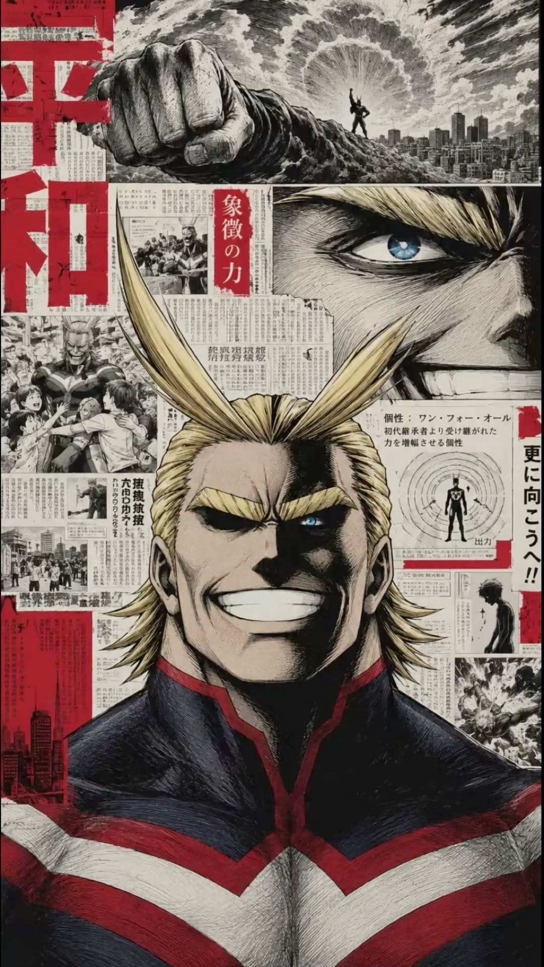 My hero academia/ boku no hero academia/ All Might/ All for one