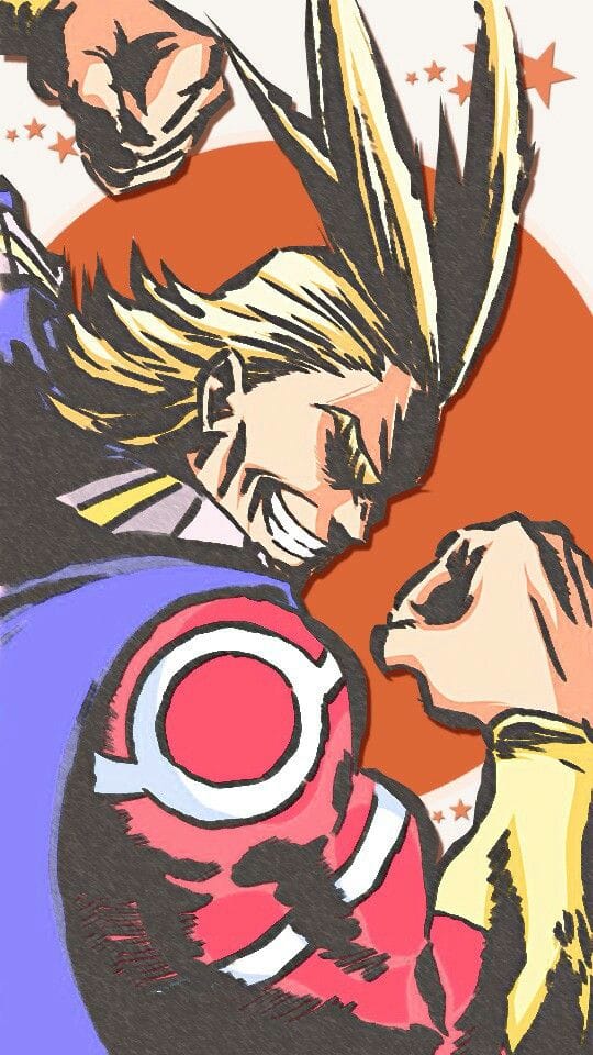 All Might poster