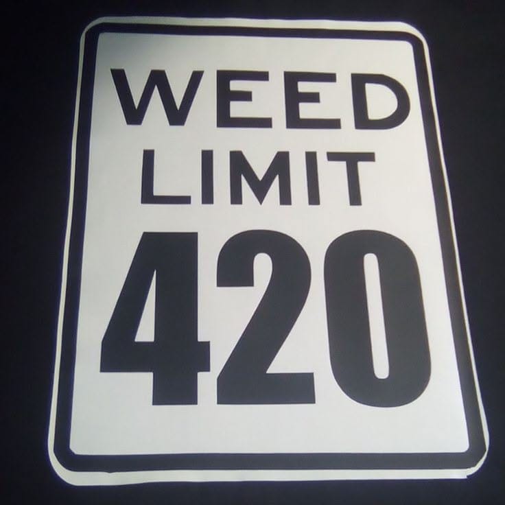 Weed poster