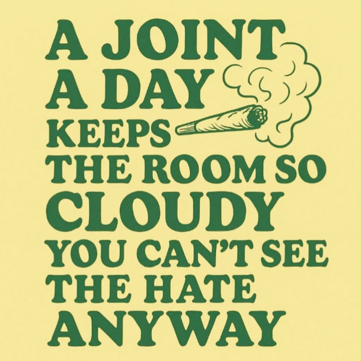 Weed poster