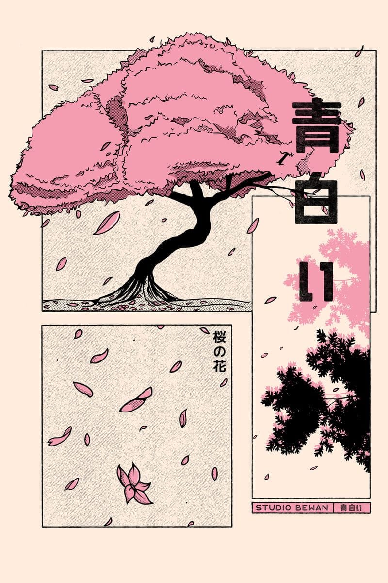 Saku Pinky - 16x24