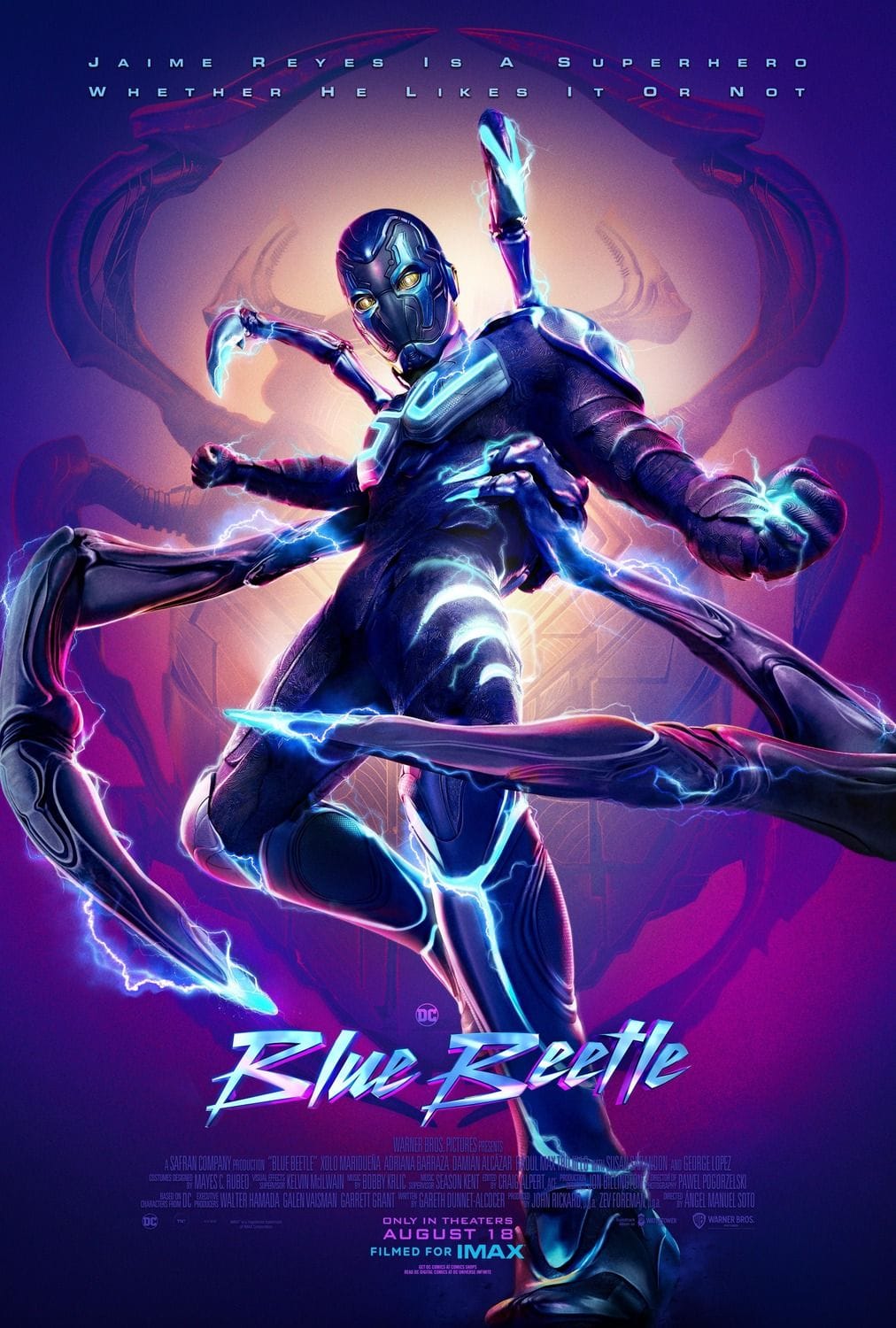 Blue Beetle poster