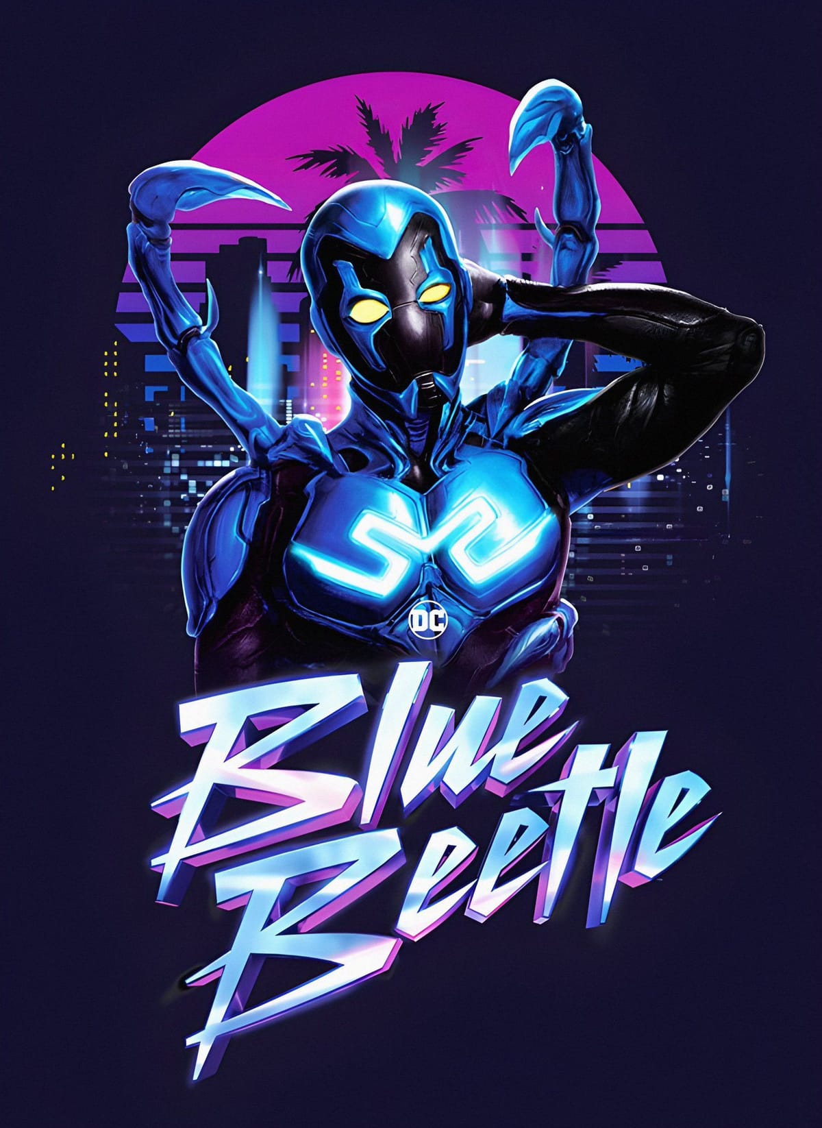 Blue Beetle poster