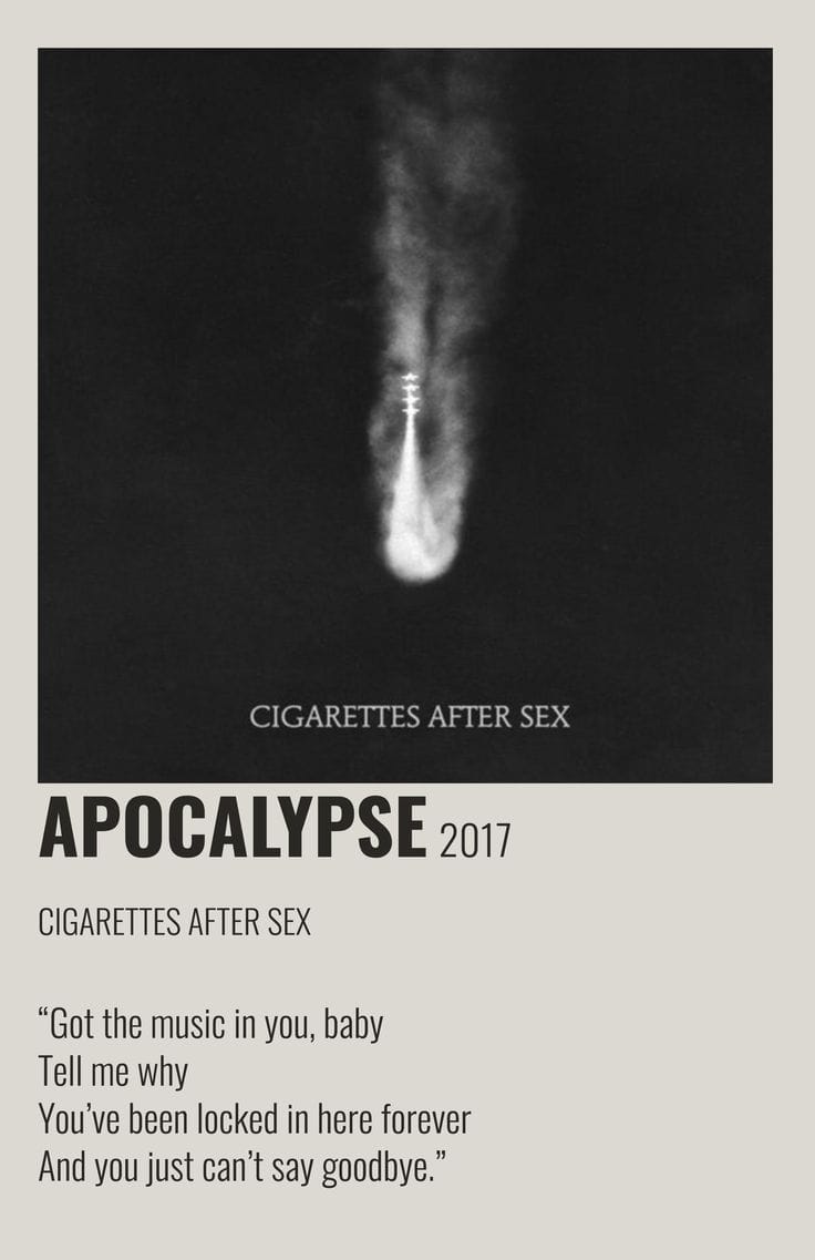 Cigarettes After Sex poster
