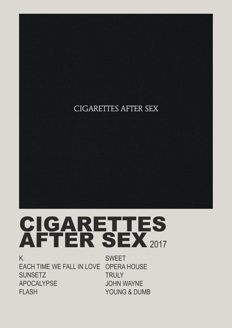 Cigarettes After Sex poster