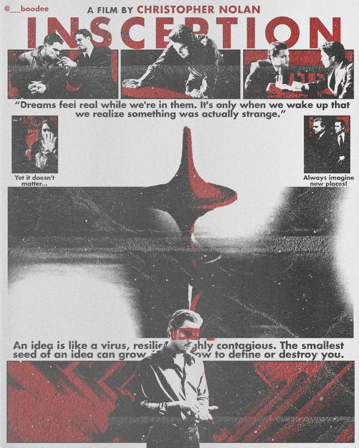 Inception poster design