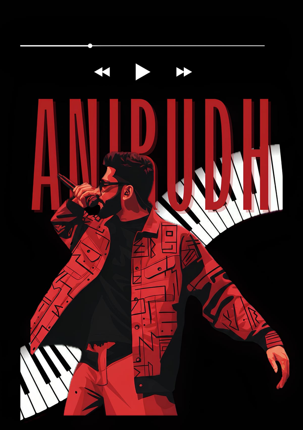 Anirudh poster
