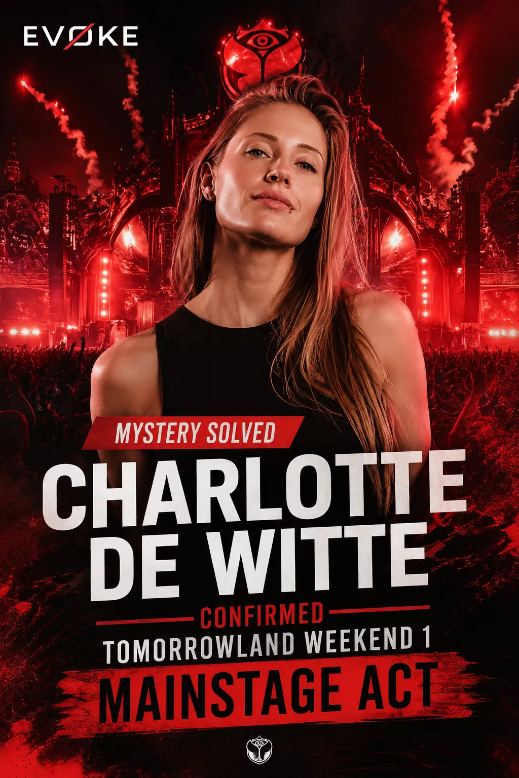 Charlotte de Witte Revealed as Tomorrowland's Mystery Mainstage Artist
