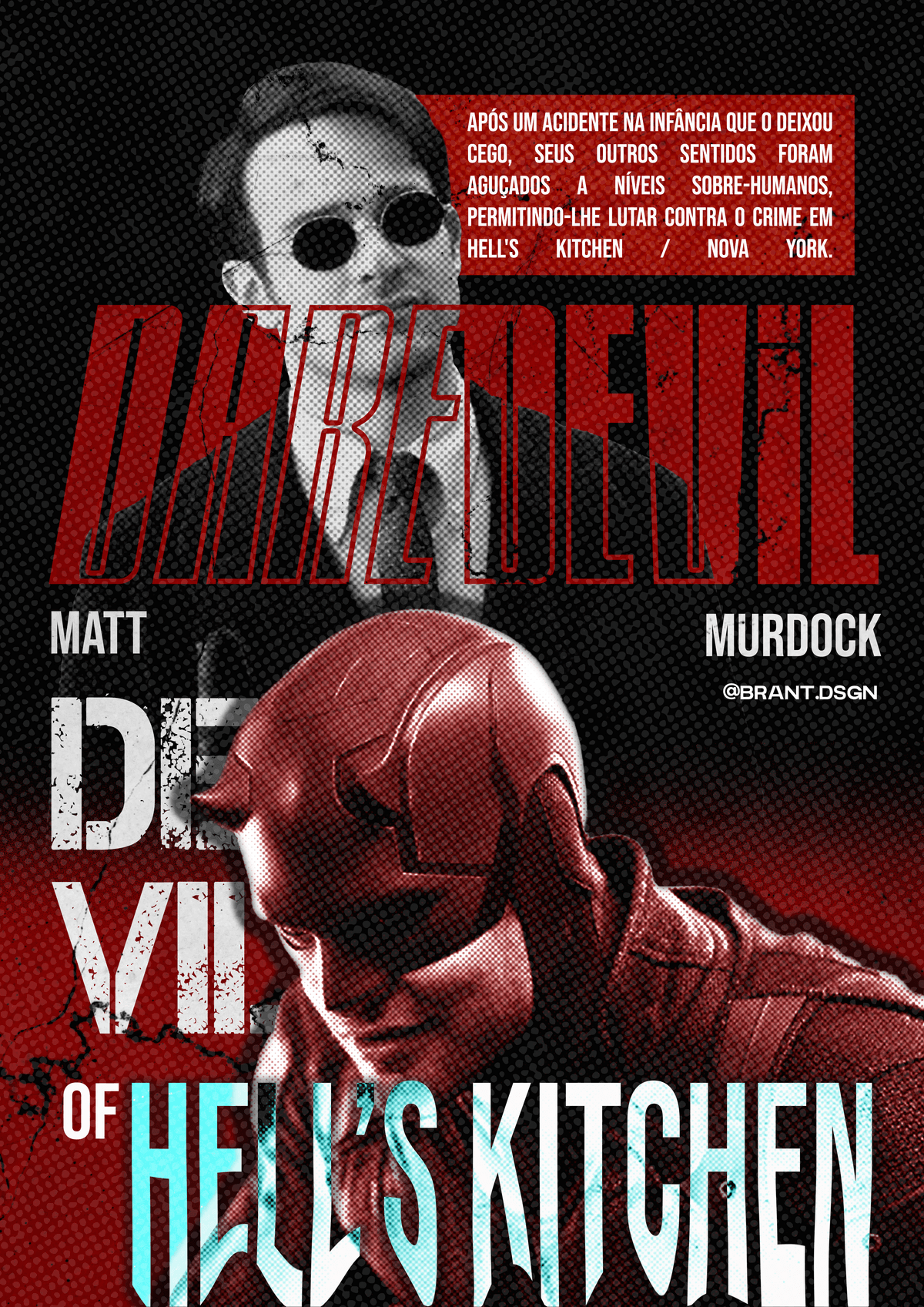 ೨౿ Poster Design daredevil