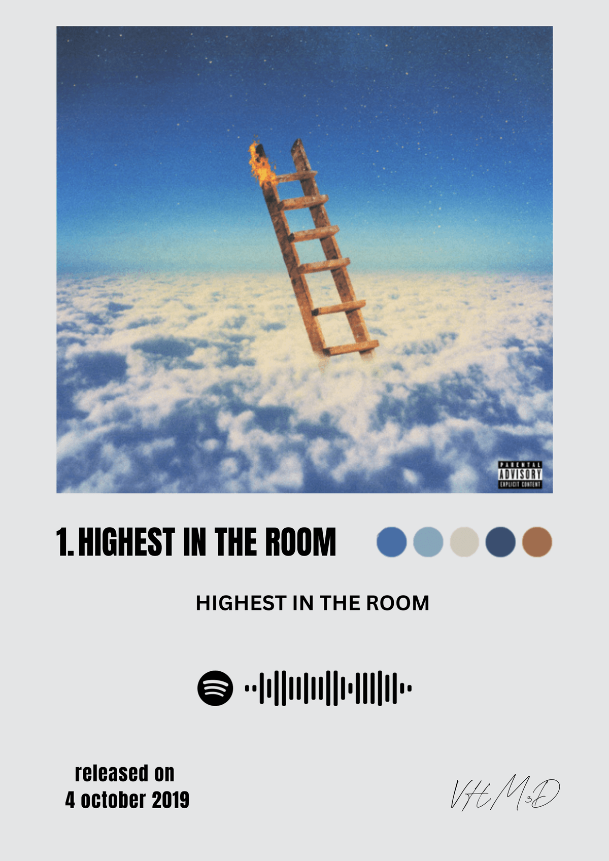 HIGHEST IN THE ROOM , TRAVIS SCOTT poster