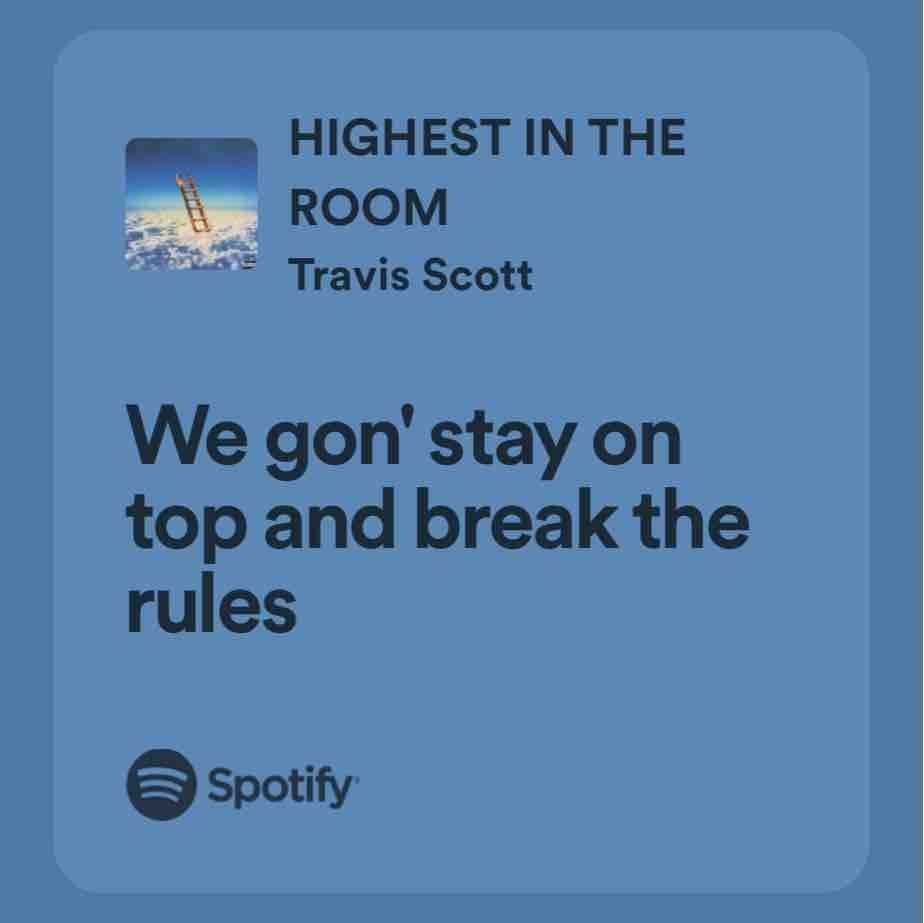 HIGHEST IN THE ROOM