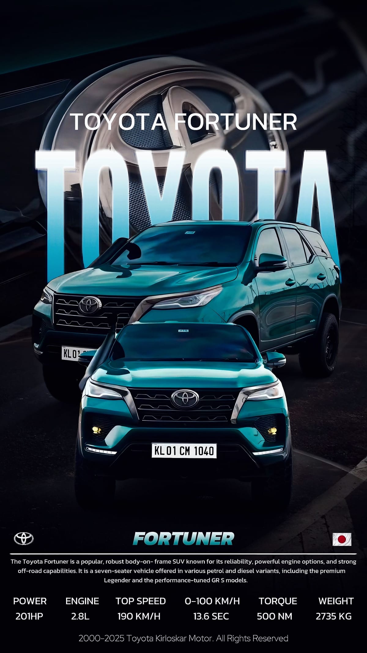 TOYOTA FORTUNER🦣