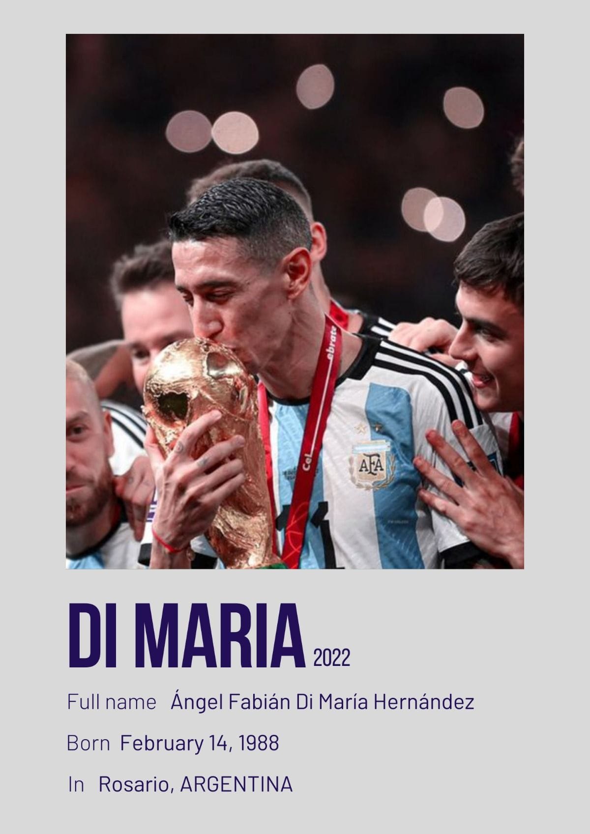Di Maria poster.