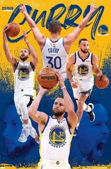 NBA Golden State Warriors - Stephen Curry 22 Prints - Trends International | AllPosters.com