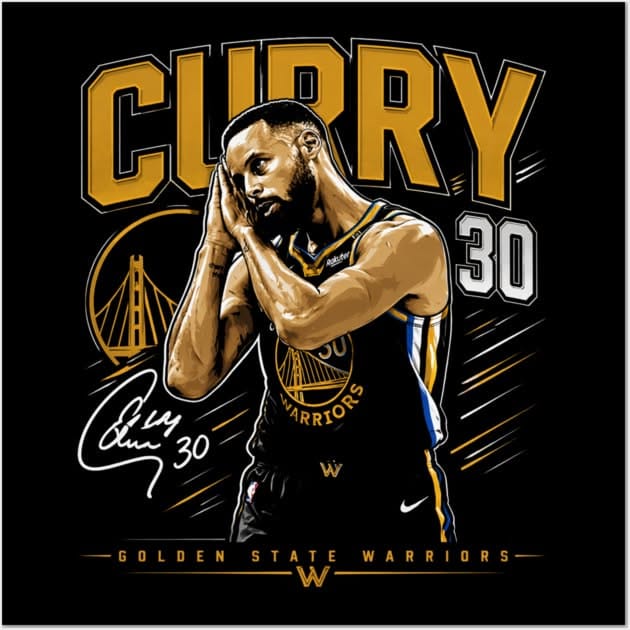 Steph Curry 30 Night Night Poster