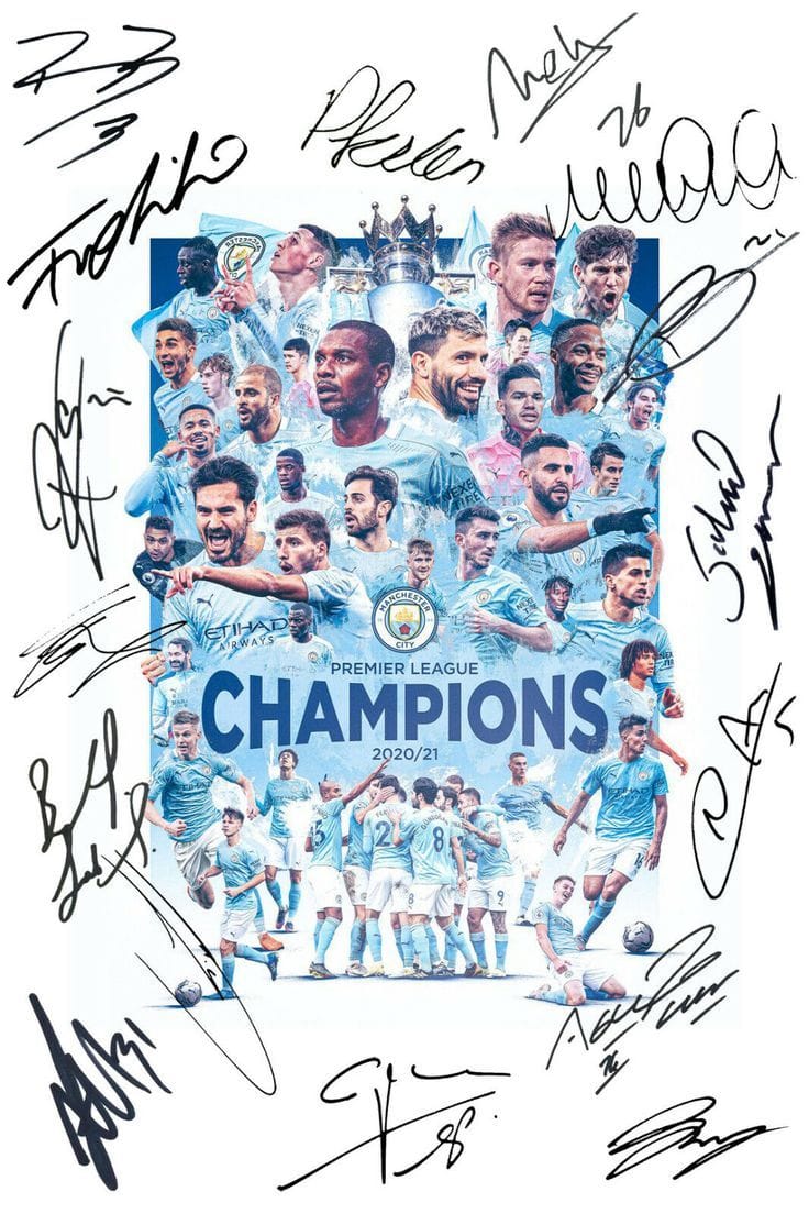 Manchester City poster