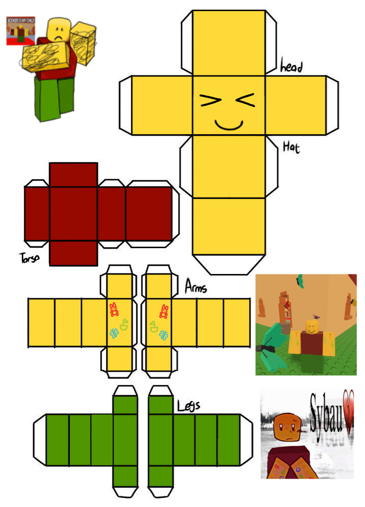 Booker papercraft