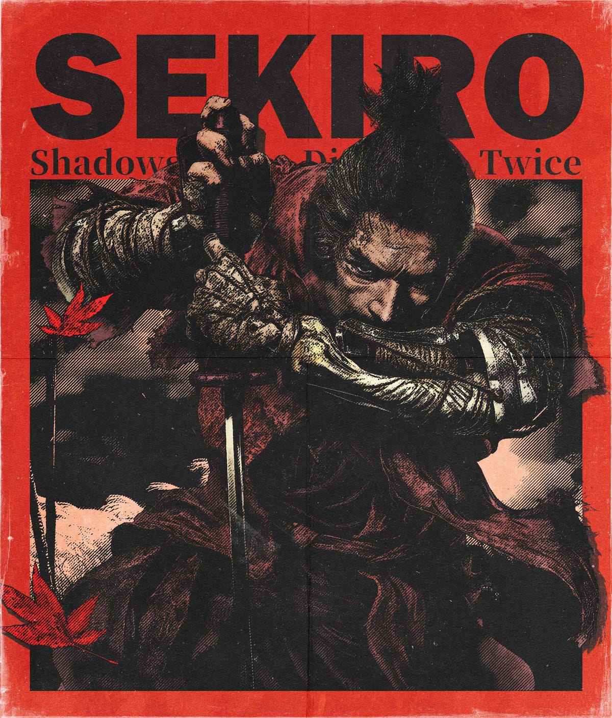 Sekiro | Poster Design | T-shirt Design | Graphic Design