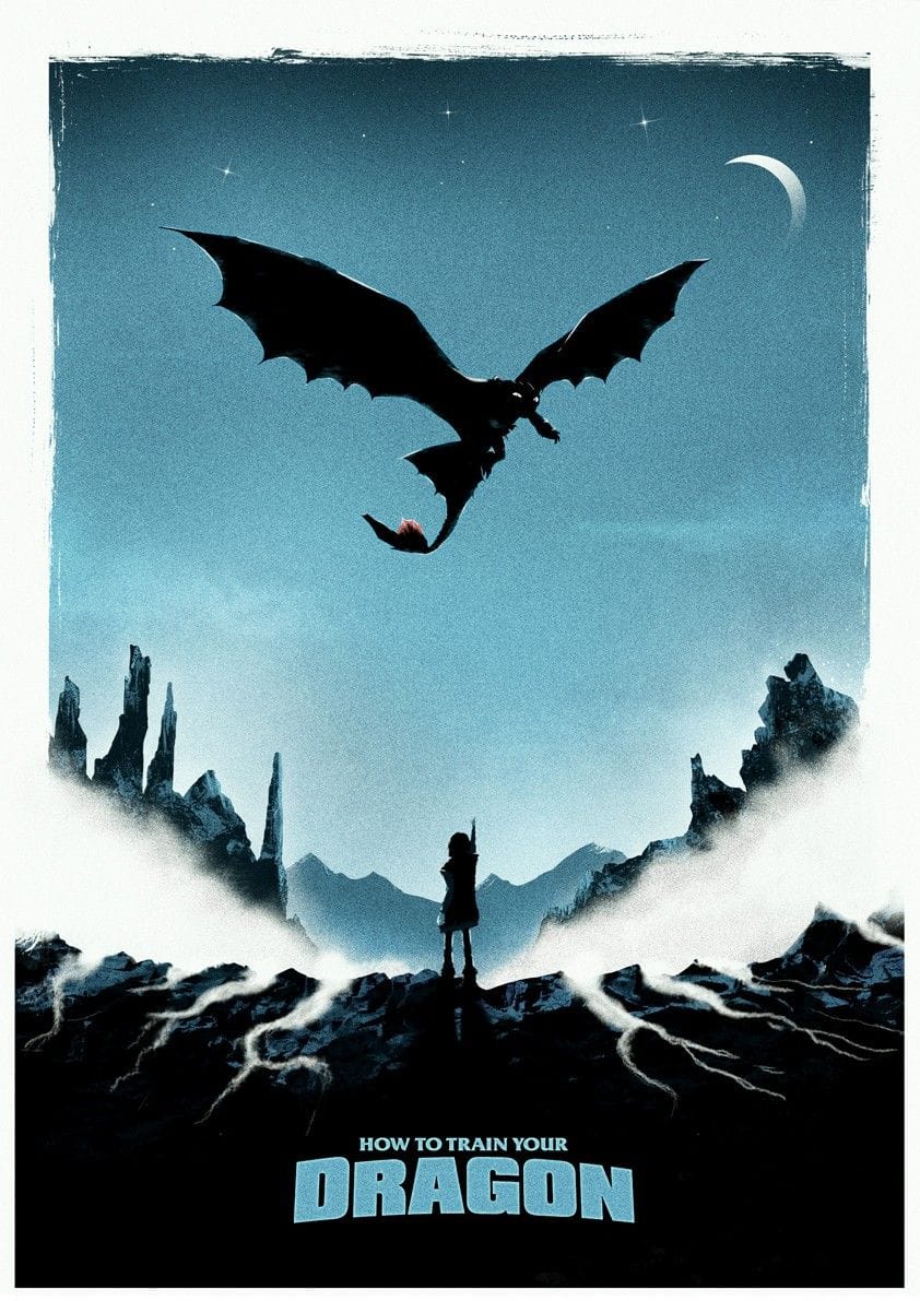 How to Train Your Dragon poster