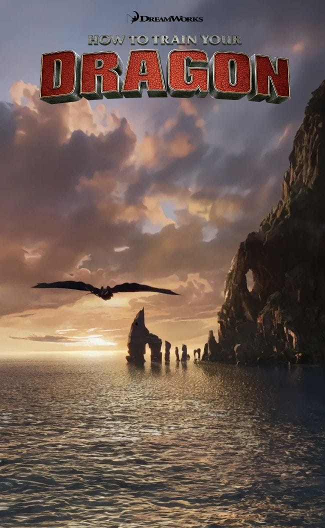 How to Train Your Dragon poster