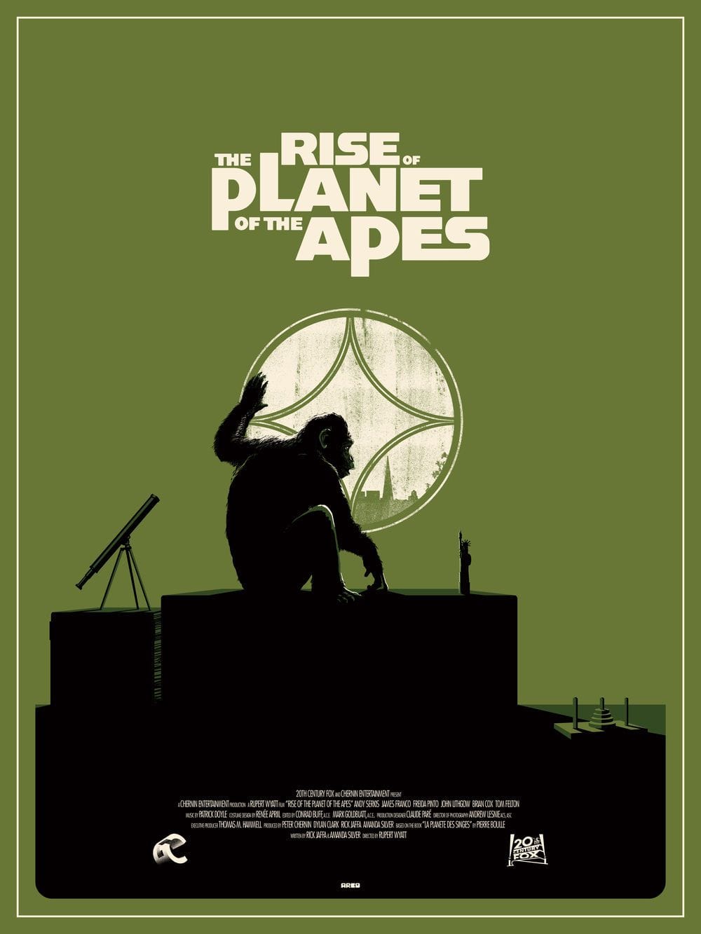 Rise of the Planet of the Apes poster