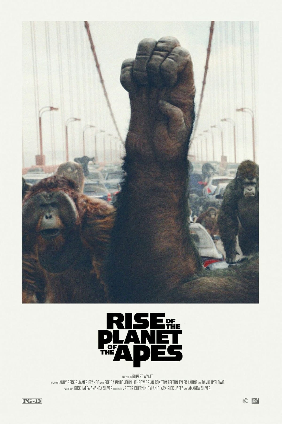 Rise of the Planet of the Apes poster