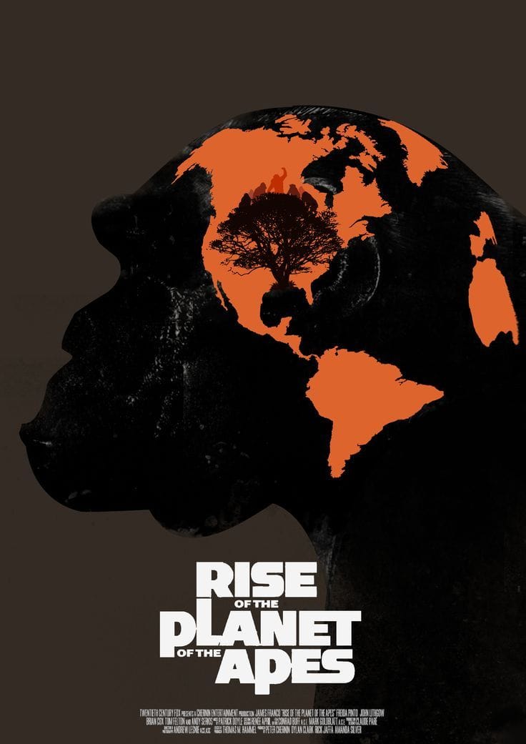 Rise of the Planet of the Apes poster
