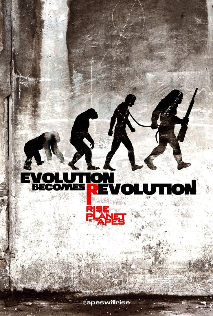 Rise of the Planet of the Apes poster