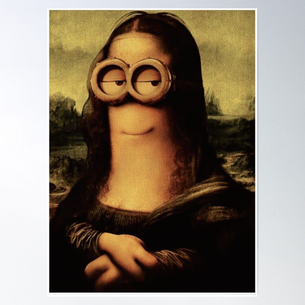 Minion Lisa Poster Poster