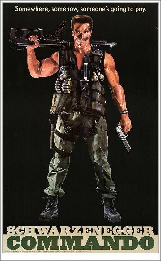Commando poster
