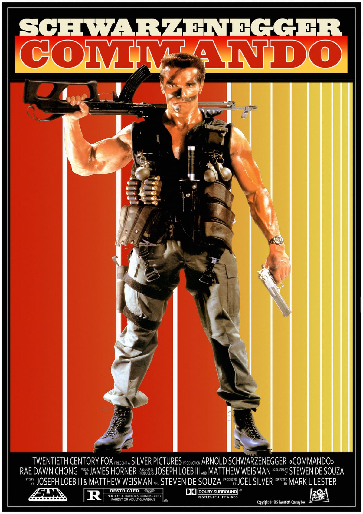Poster Arnold Schwarzenegger «Commando» (1985)