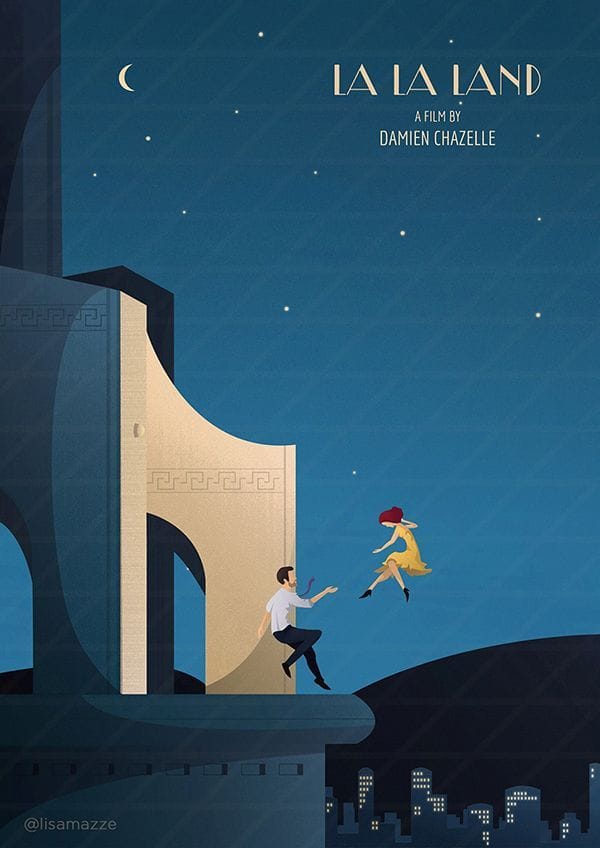 La La Land Poster by @lisamazze aka @lyz.designs