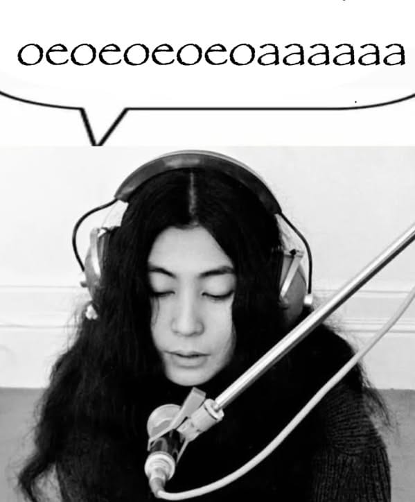 Yoko sing I love Yoko