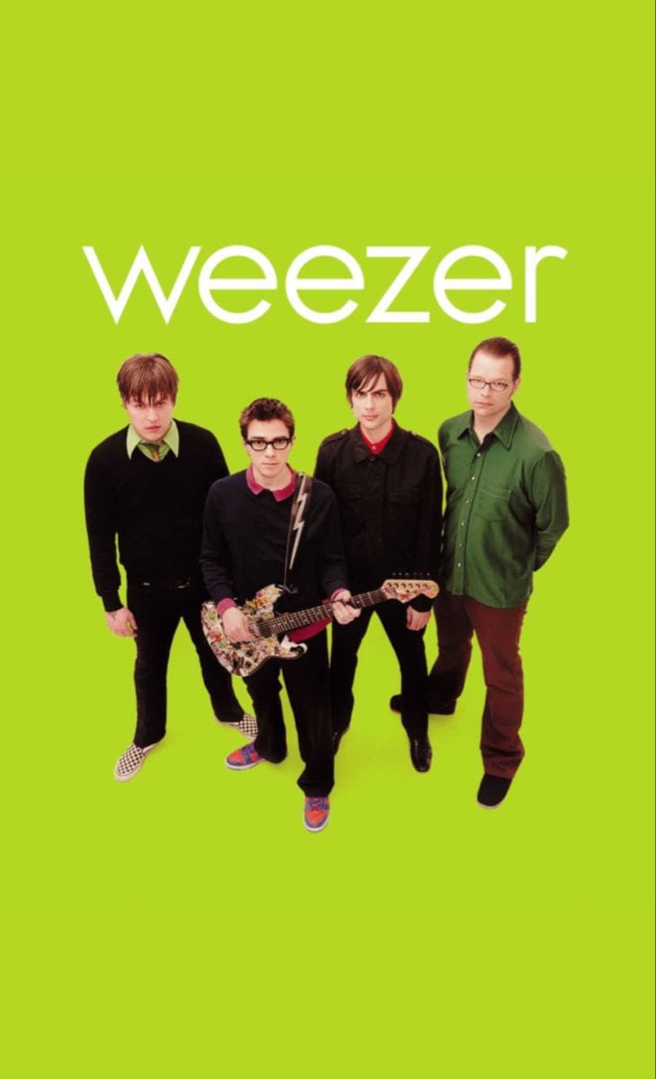 weezer green album poster