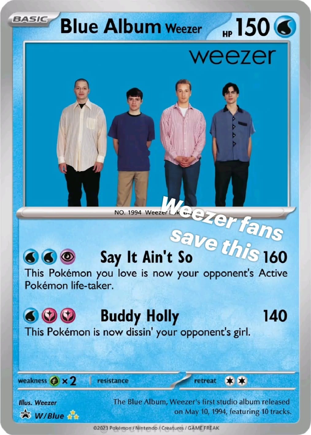 Weezer fans save this