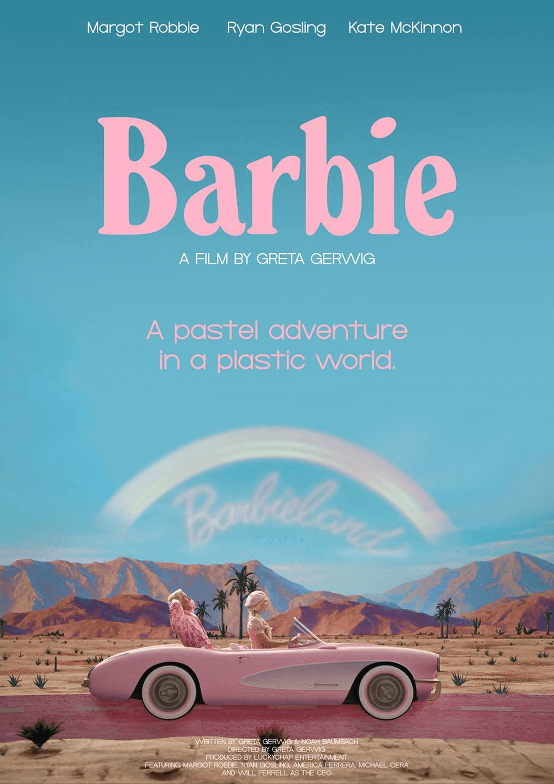 BARBIE MOVIE POSTER DESIGN