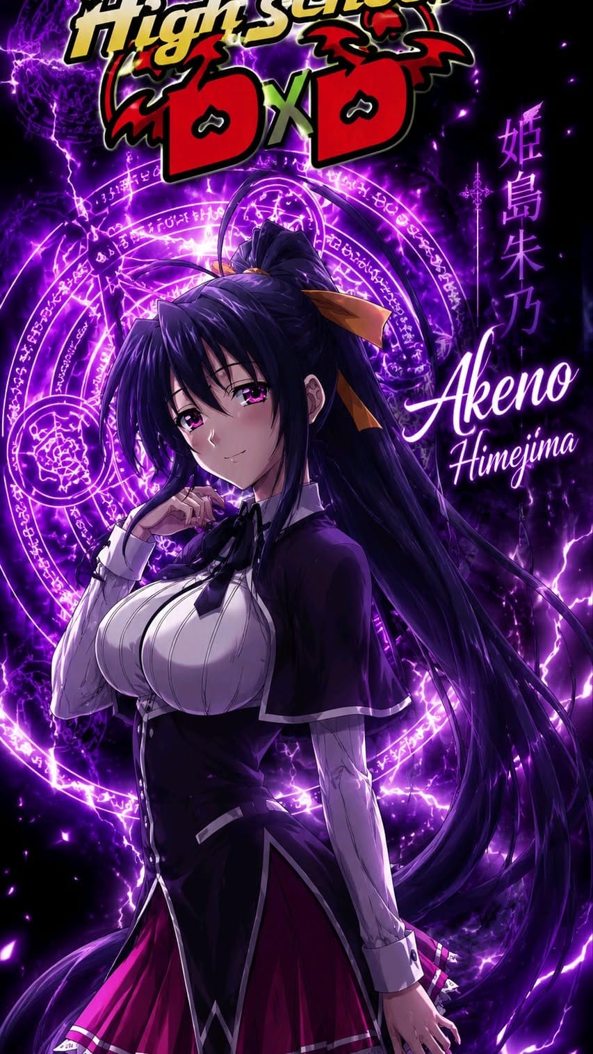 High School DxD poster