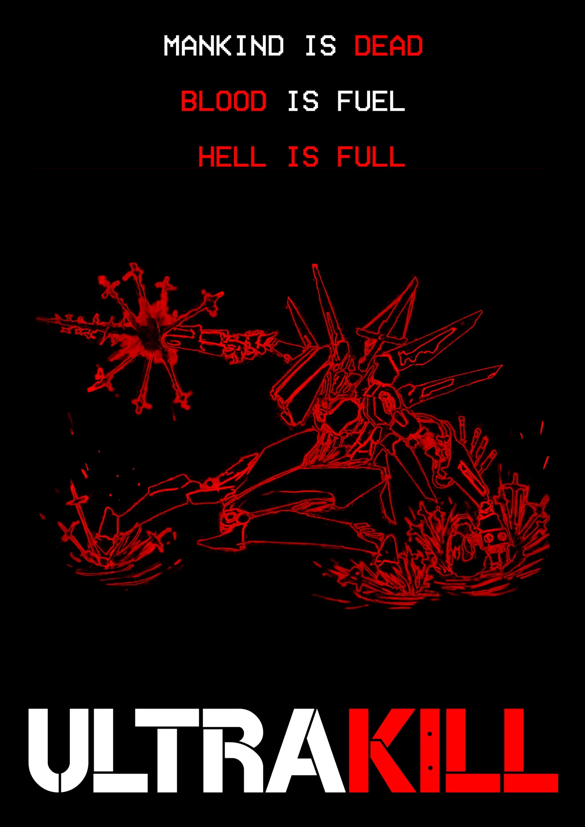 Ultrakill - Poster art