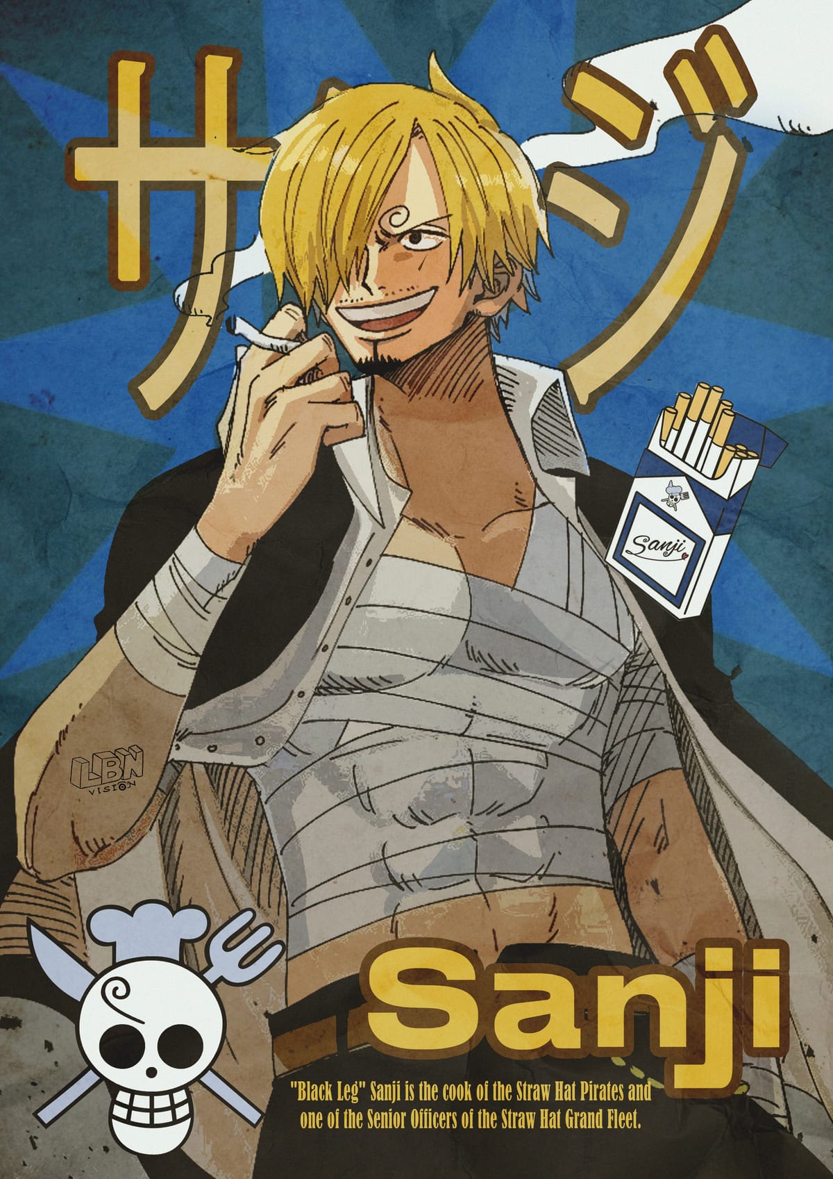 SANJI POSTER