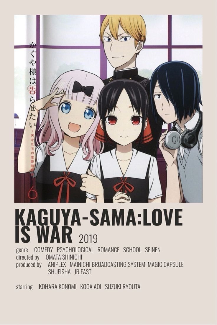 KAGUYA-SAMA: LOVE IS WAR✨