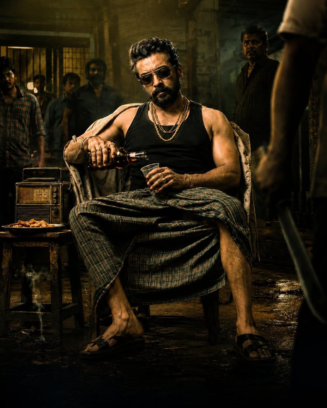Suriya New Intense Mass Look HD Wallpaper 🔥 Suriya Rugged Avatar 4K Movie Poster