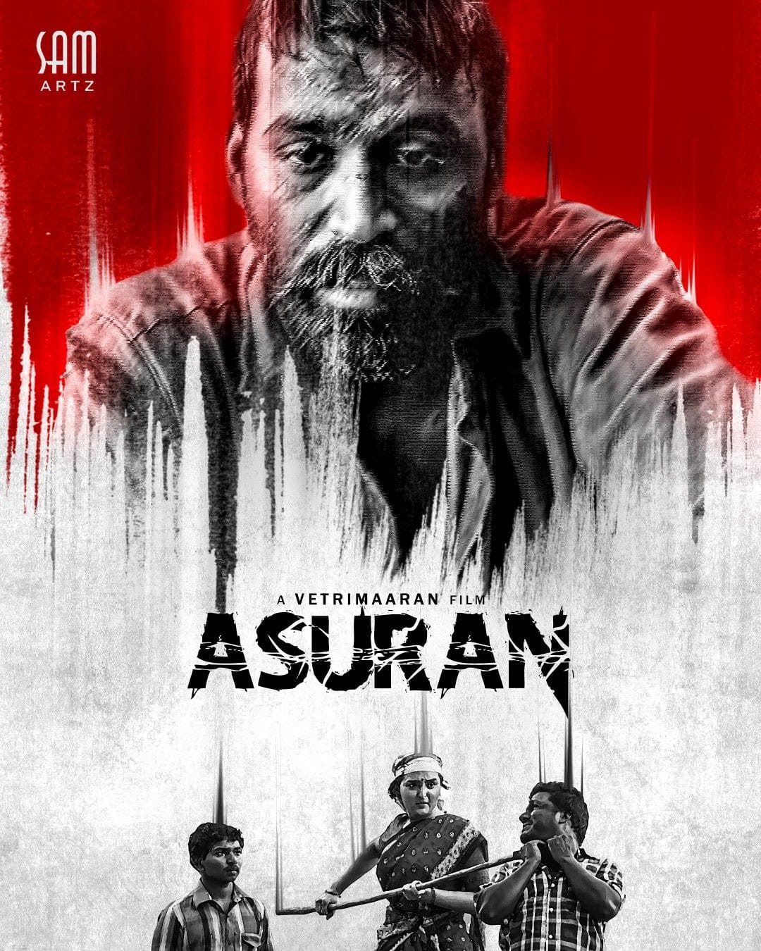 ASURAN Movie Keyart | SAM ARTZ