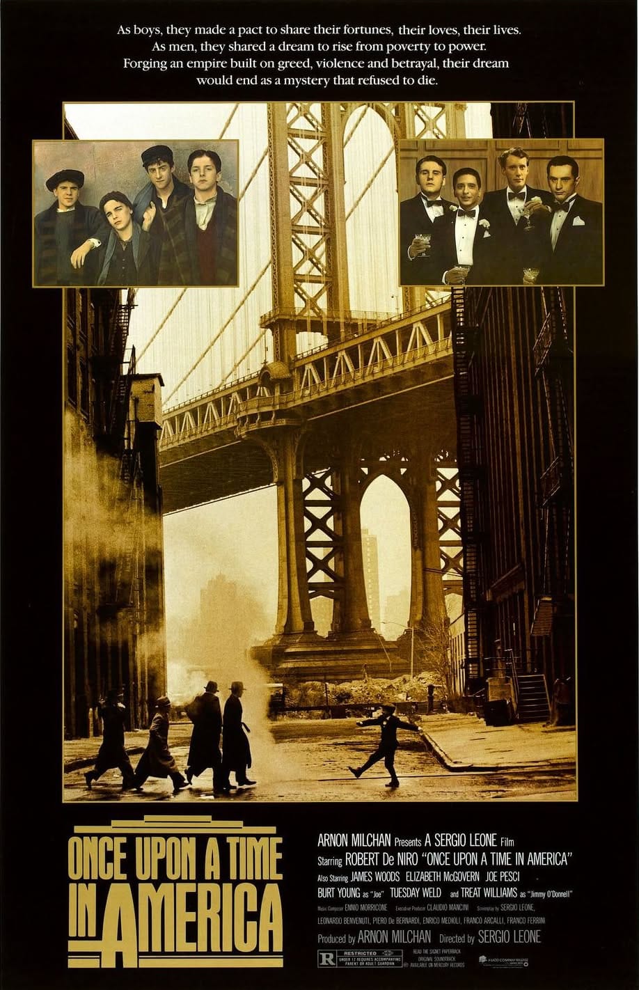 Once upon a time in America poster
