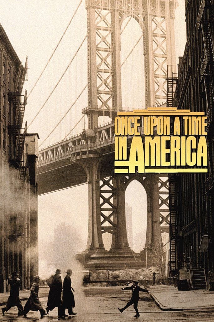 Once Upon a Time in America (1984) IMDB Top 250 Movie Poster